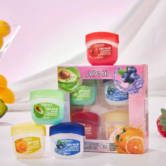 Dernier Jour -50% | GlowLips™ 8-Pièces Baumes à Lèvres Fruités